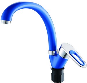 КУХНЯ  ЭВЕРЕСТ  B59-274DS  к35  п/гайку  БОКОВАЯ ручка СИНИЙ/ХРОМ /