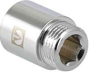 #Удлинитель (ХРОМ) 1"-25 мм ВН/нар VALTEC VTr.198.C.0625
