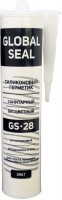 Герметик силиконовый Global Seal санитарный прозрачный 290 мл